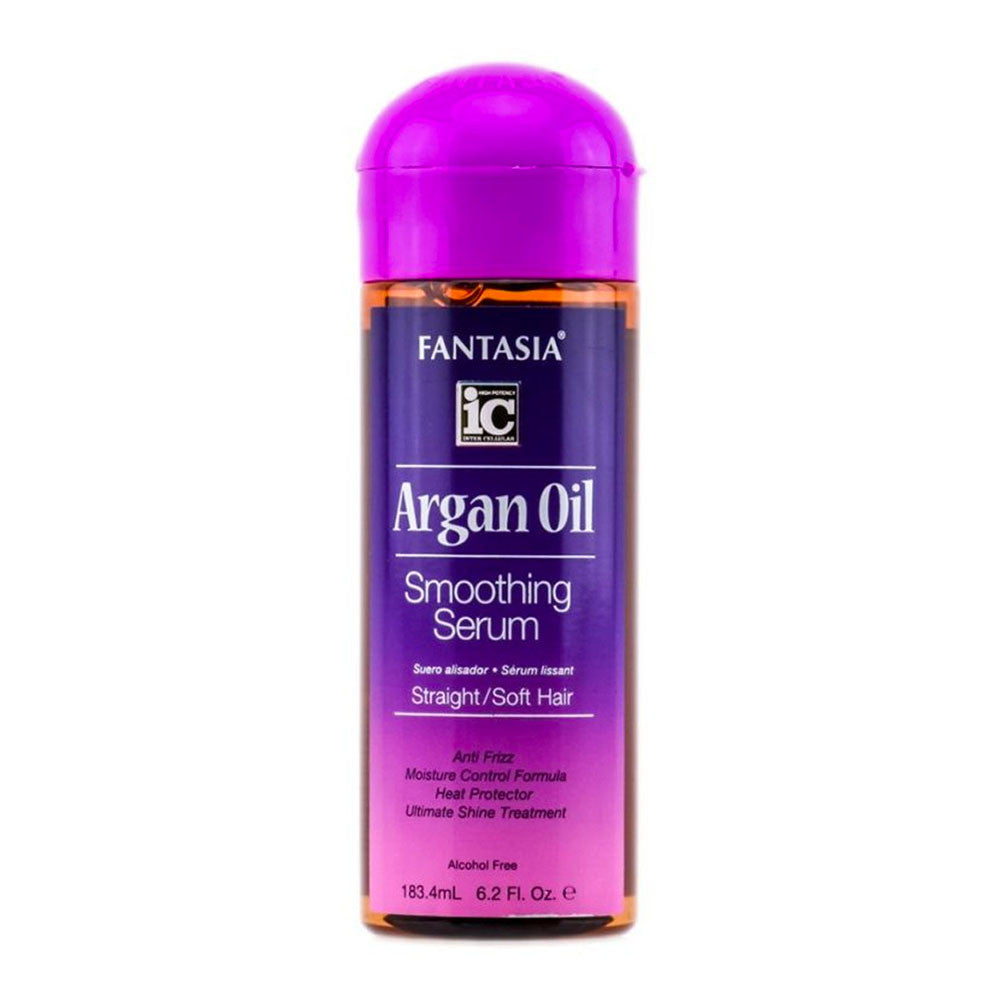Fantasia IC Argan Oil Smoothing Serum Straight and Soft Hair 6.2 Oz